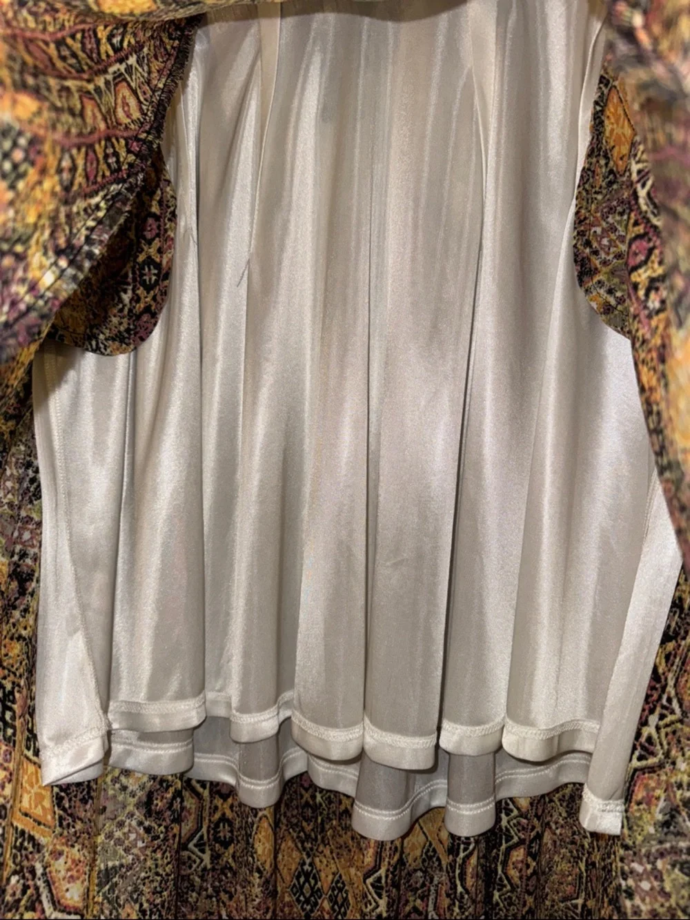 Lane Bryant Flowy Maxi Skirt w Slit Boho Print Women’s 14 / 16 - Picture 6 of 12